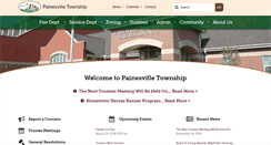 Desktop Screenshot of painesvilletwp.com
